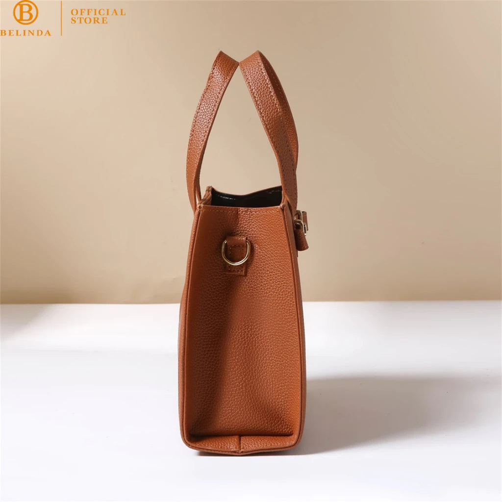 Sophisticated 2-Way Top-Handle Bag