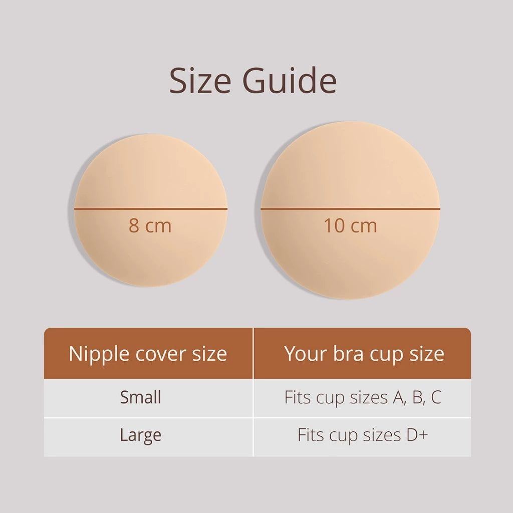 Herah Silicone Nipple Covers in Hard Case