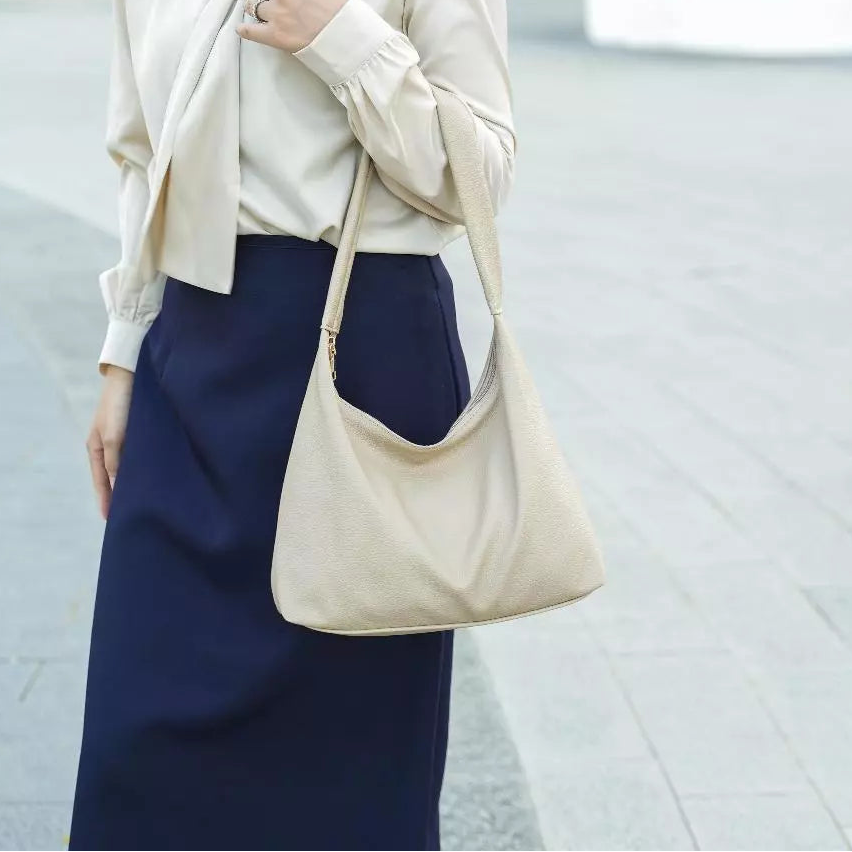 Soft Leather Hobo Bag