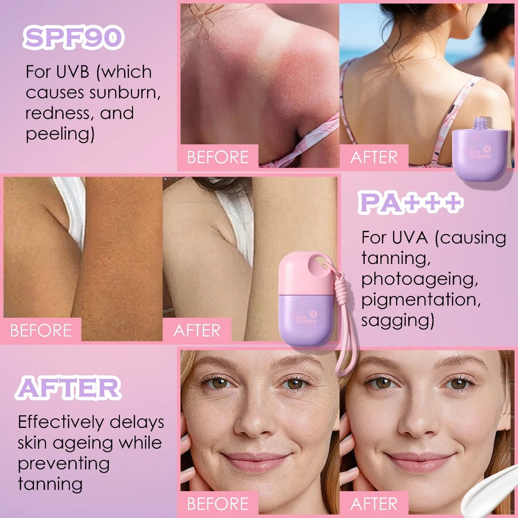 DW SPF90 PA+++ Sunscreen UVA/UVB Protection 55ml