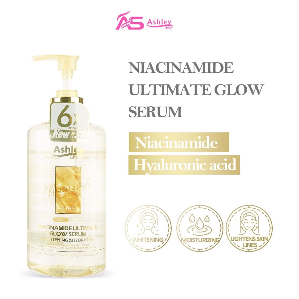 BUY 1 TAKE 1 - ASHLEY SHINE Hyaluronic & ASHLEY SHINE Niacinamide Pure Serum 520ml