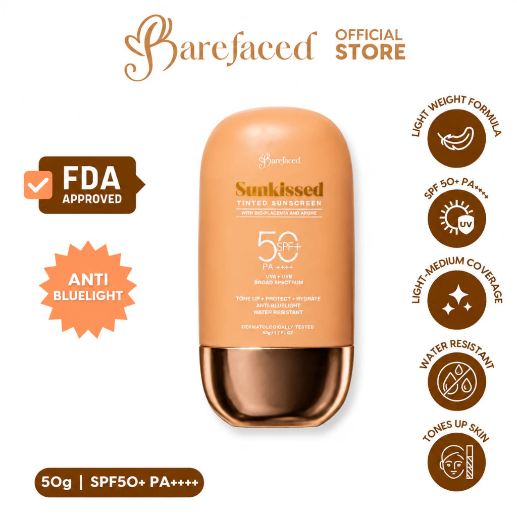 BAREFACED Sunkissed Tinted Sunscreen SPF 50 PA+++