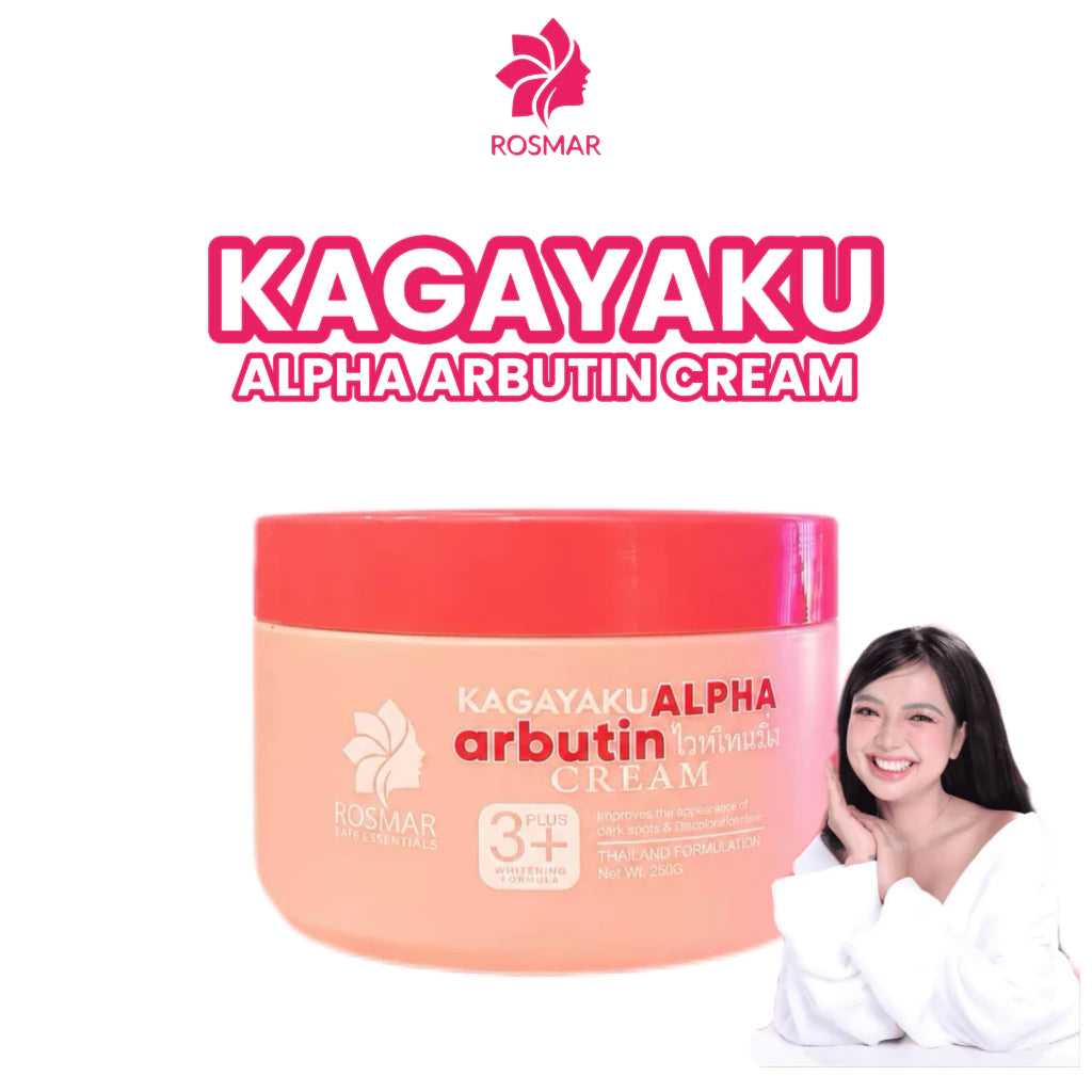 ROSMAR KAGAYAKU Alpha Arbutin Cream 3+ Whitening Booster