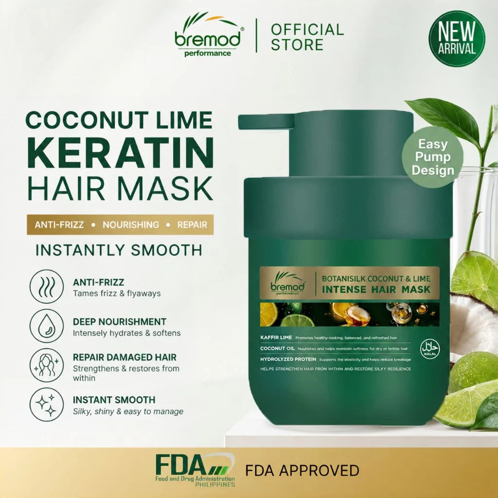 Bremod Botanisilk Coconut & Lime Intense Hair Mask 800ml
