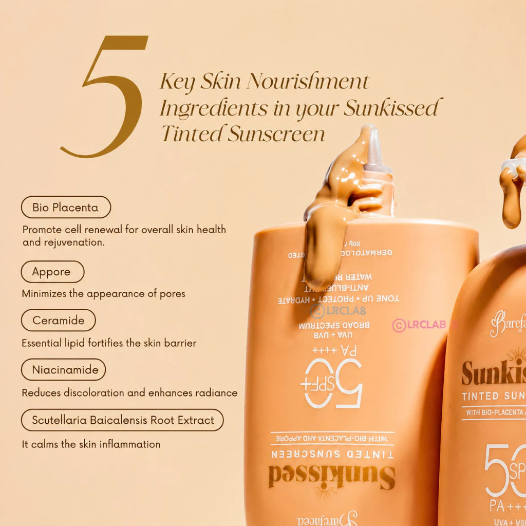 BAREFACED Sunkissed Tinted Sunscreen SPF 50 PA+++