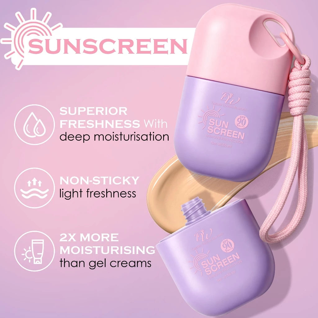 DW SPF90 PA+++ Sunscreen UVA/UVB Protection 55ml