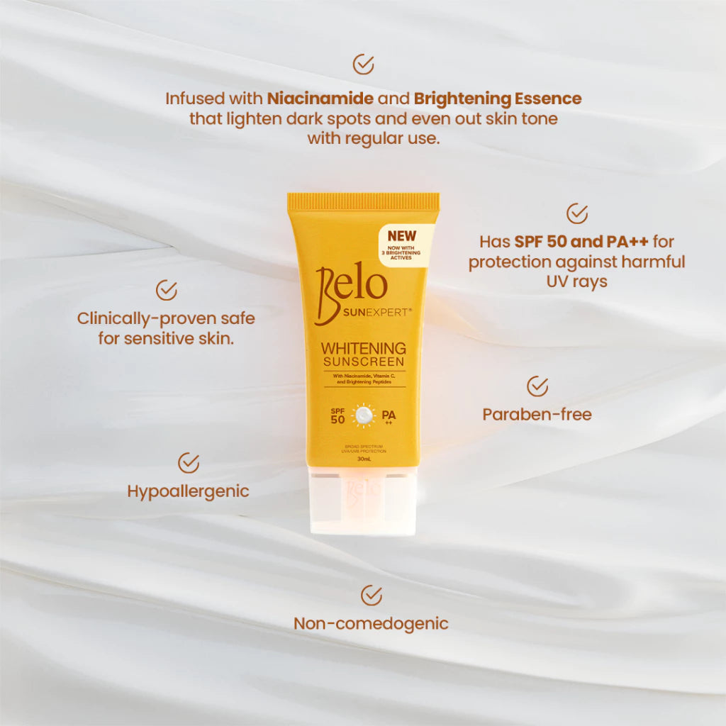 BUY 1 GET 1 | Belo SunExpert Whitening Sunscreen SPF50 PA++ 50ml