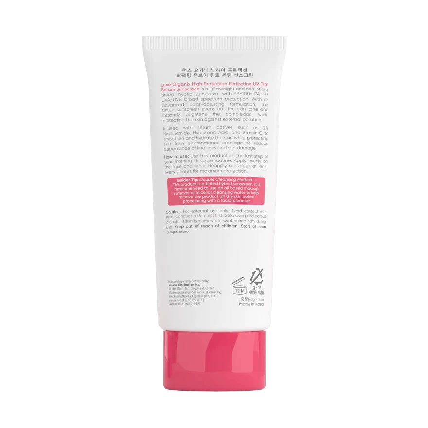 Luxe Organix Serum Sunscreen SPF 100 PA+++ 40g