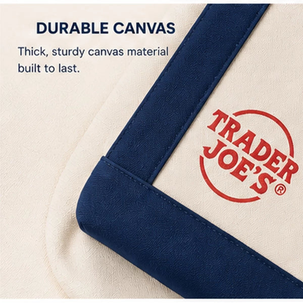 Trader Joe's Mini Canvas Tote Bag