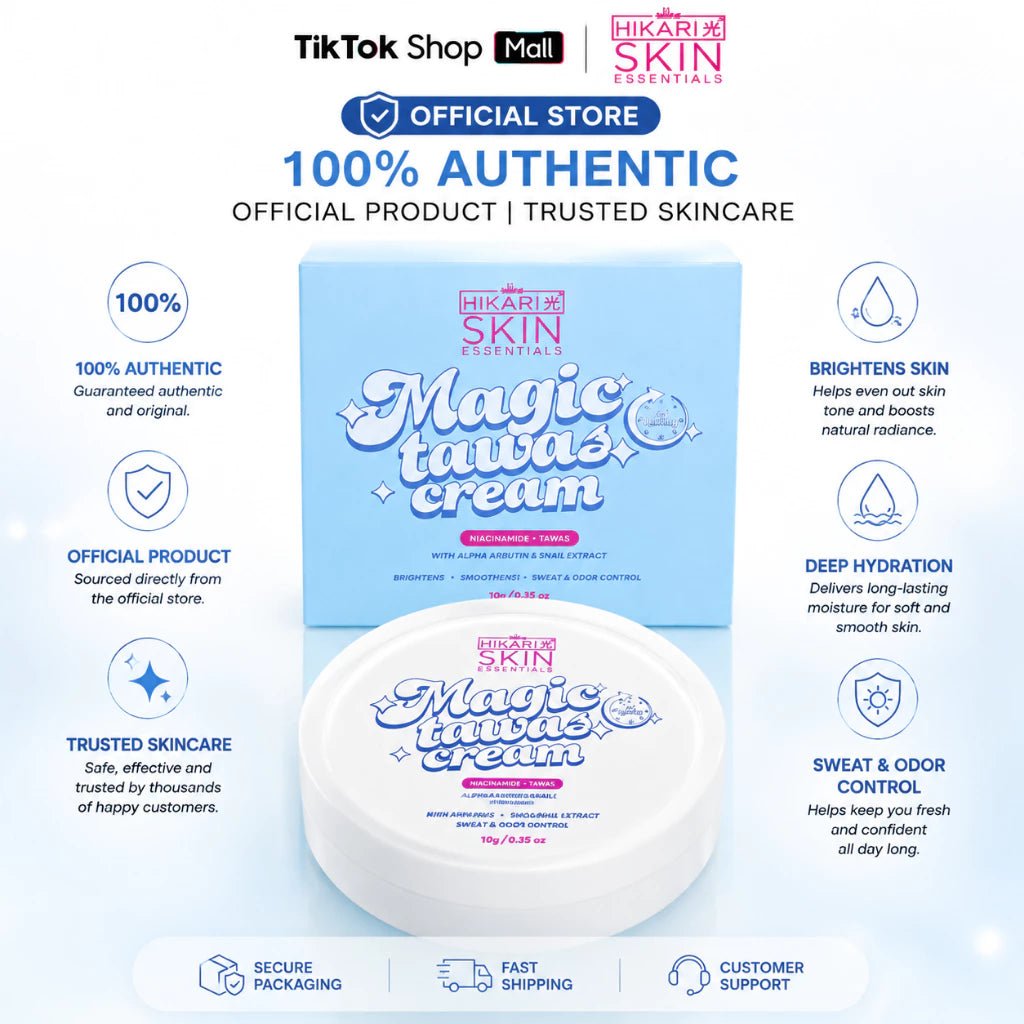 Hikari Magic Tawas Cream Underarm Whitening 10g