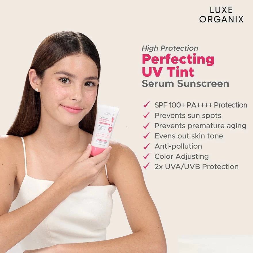 Luxe Organix Serum Sunscreen SPF 100 PA+++ 40g