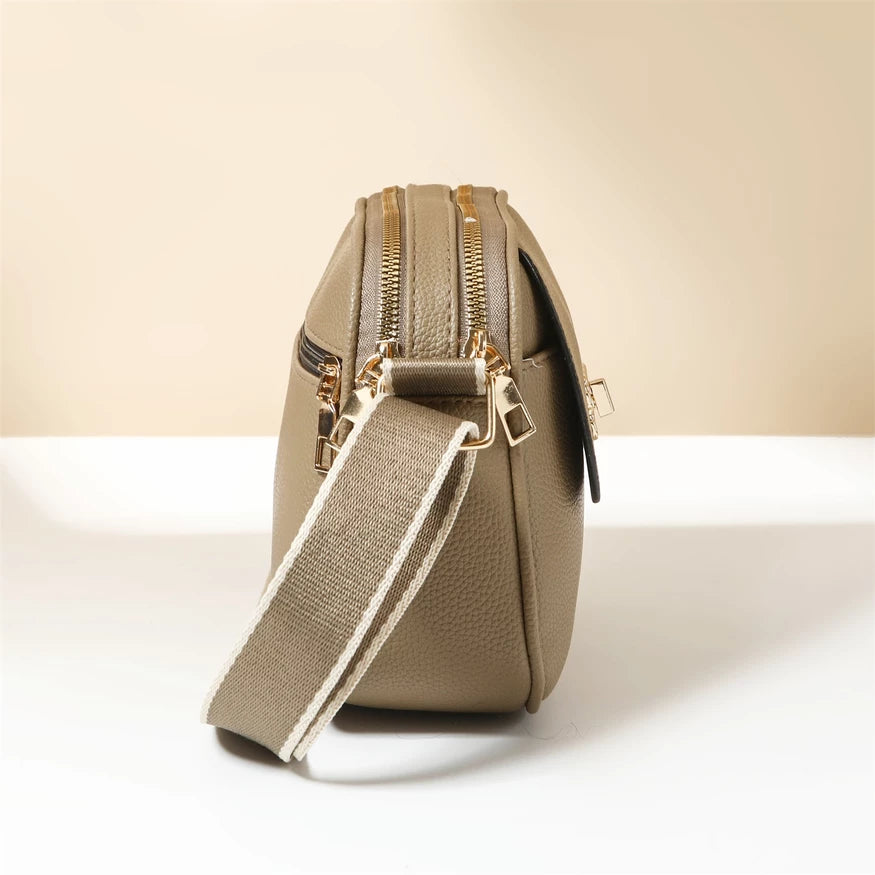High-End Leather Shoulder Crossbody Bag