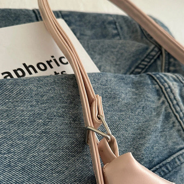 Three-Way Leather Bowknot Bag