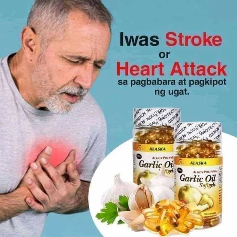 ALASKA Garlic Oil Softgels