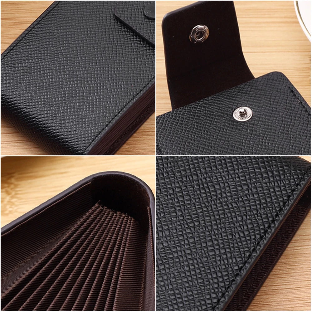 Multi-Card Slot PU Leather Wallet