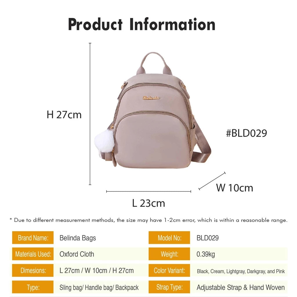 Korean-Style Mini Backpack