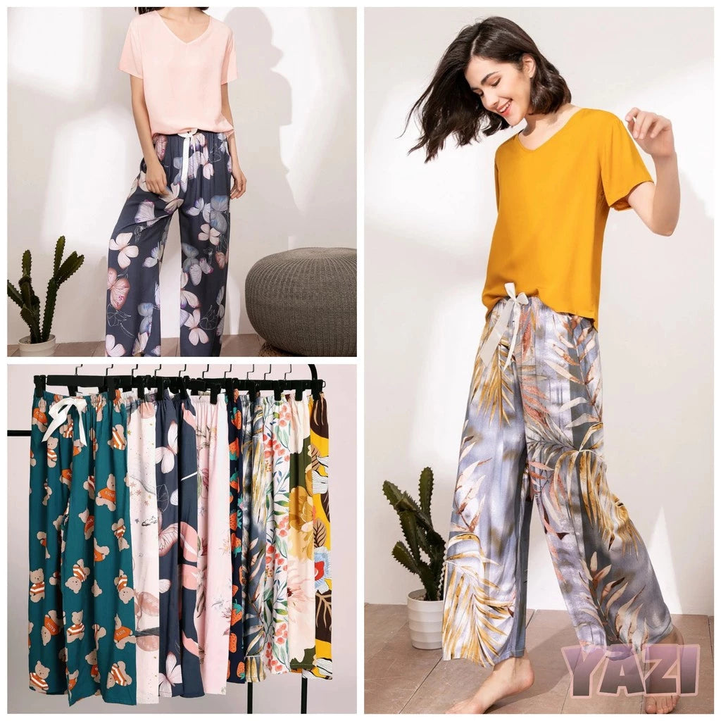 BUY 1 TAKE 2 | Printed Pajama Square Pants (Random Design)