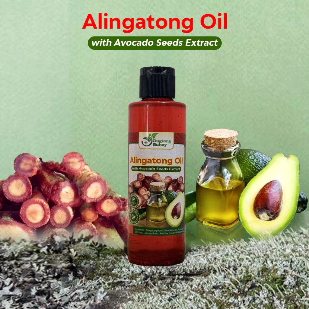 Alingatong Oil with Avocado - Pain Relief, Muscle Relaxant