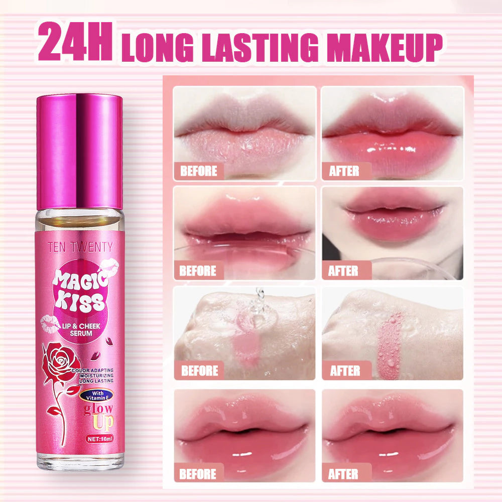 TEN TWENTY Magic Kiss 24Hr Long Lasting Lip & Cheek Serum