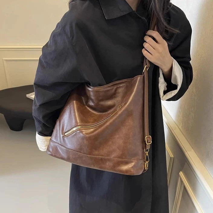 3-Way Vintage Leather Bag