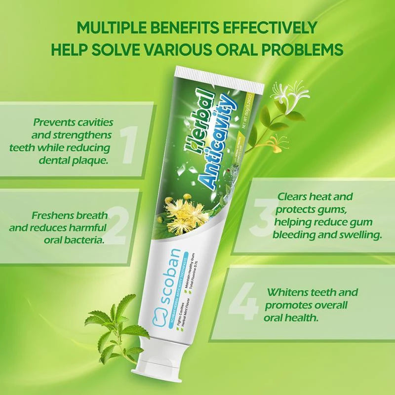 SCOBAN Herbal Anticavity Toothpaste