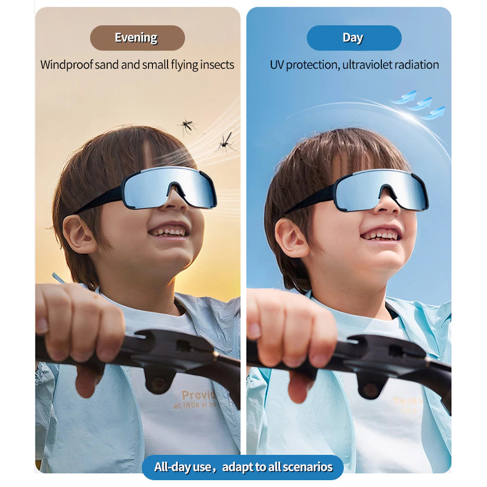 Kids Fashion Shield Sunglasses
