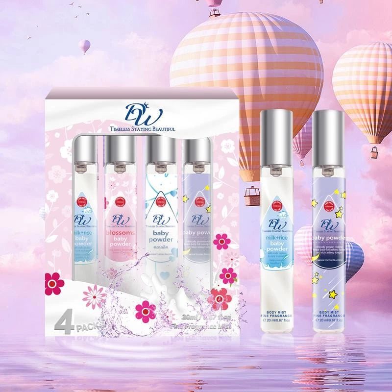 DW 4in1 Baby Powder Perfume Set