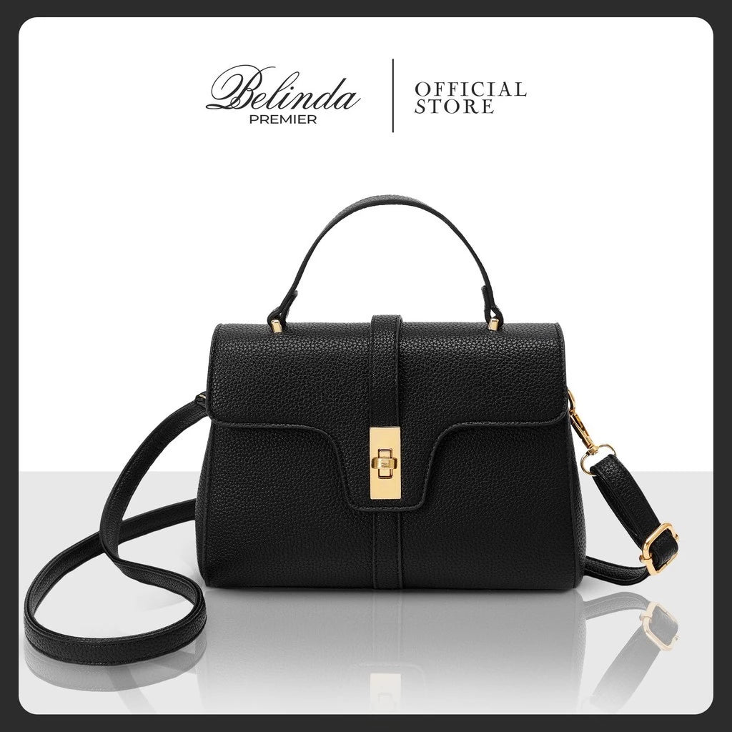 Prestige Classic Structured Top-Handle Bag