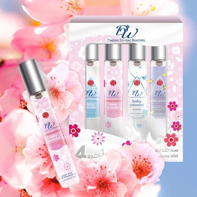DW 4in1 Baby Powder Perfume Set
