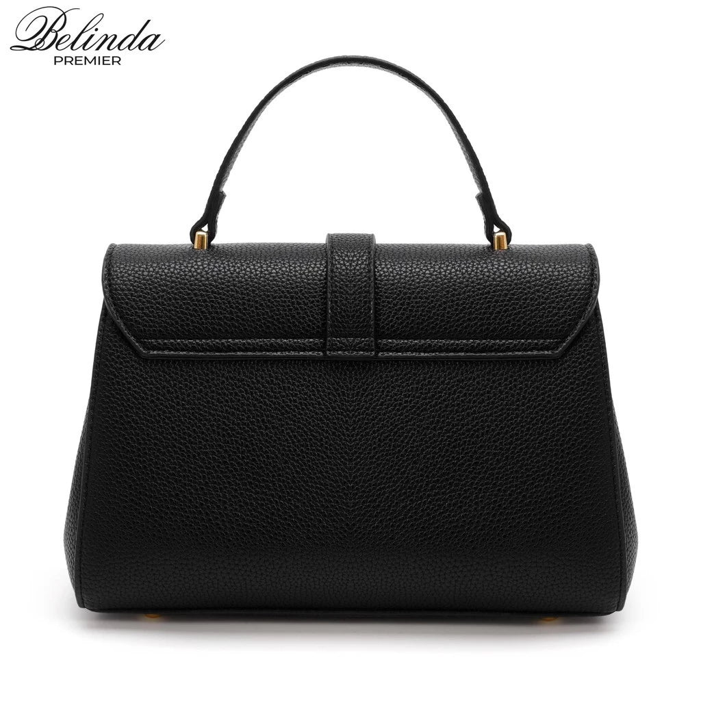 Prestige Classic Structured Top-Handle Bag