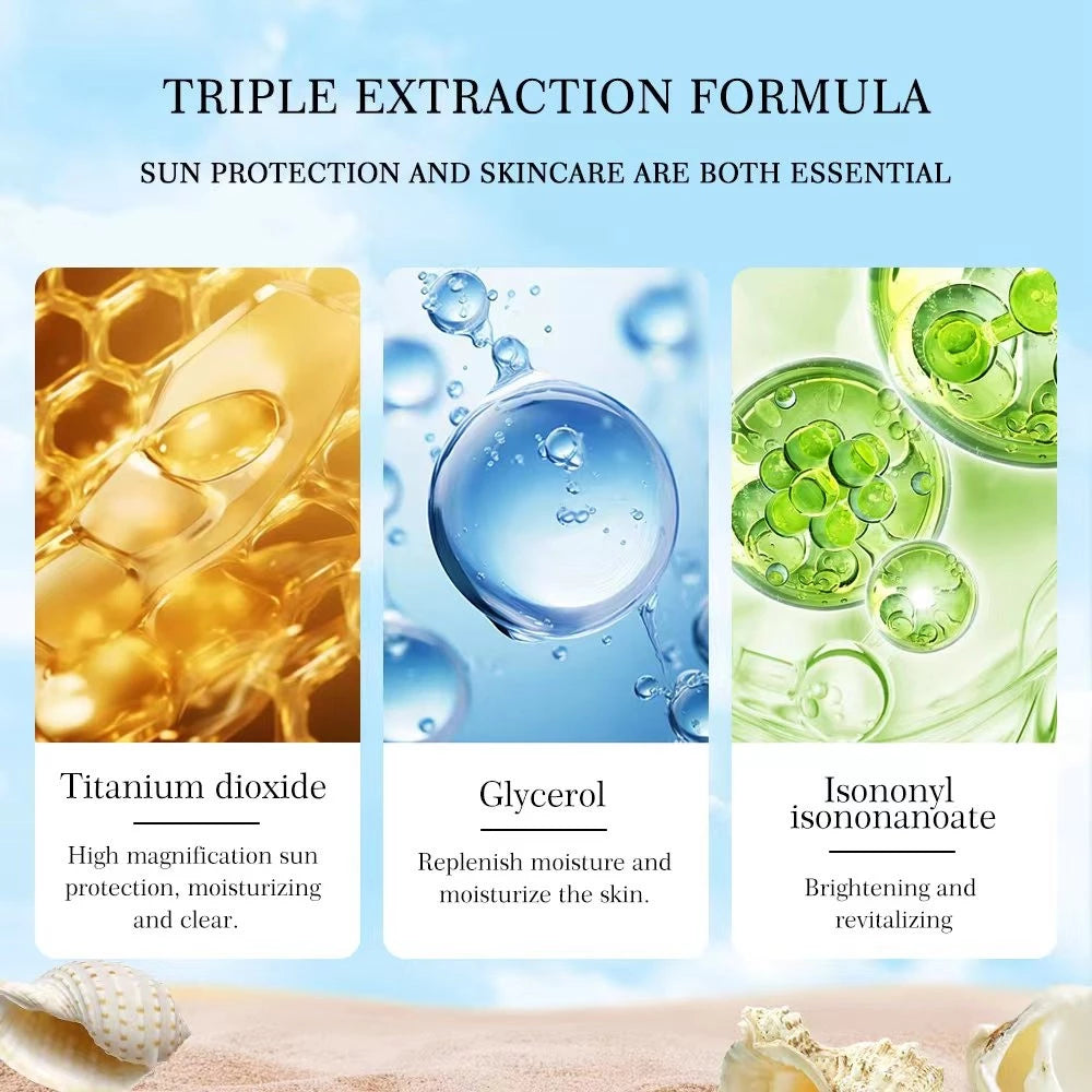 TEN TWENTY Ultra White Sunscreen UVA/UVB SPF50 Brightening Whitening Sun Screen