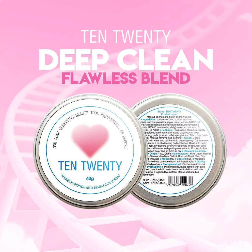 TEN TWENTY Make Up Sponge and Brush Cleaner