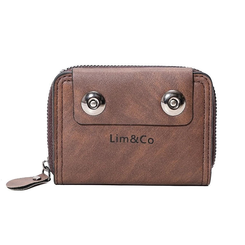Classic Multi-Card Leather Wallet