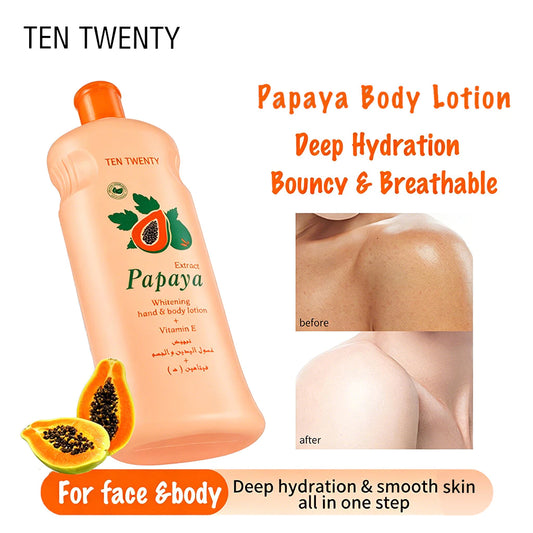 TEN TWENTY Papaya Whitening Body Lotion + Vitamin E