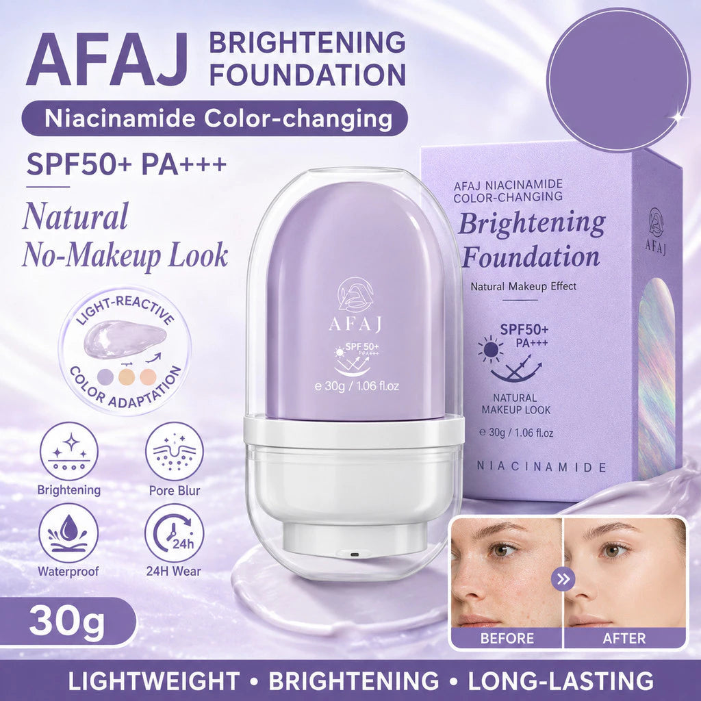 AFAJ Niacinamide Color Changing Foundation SPF50+ PA+++