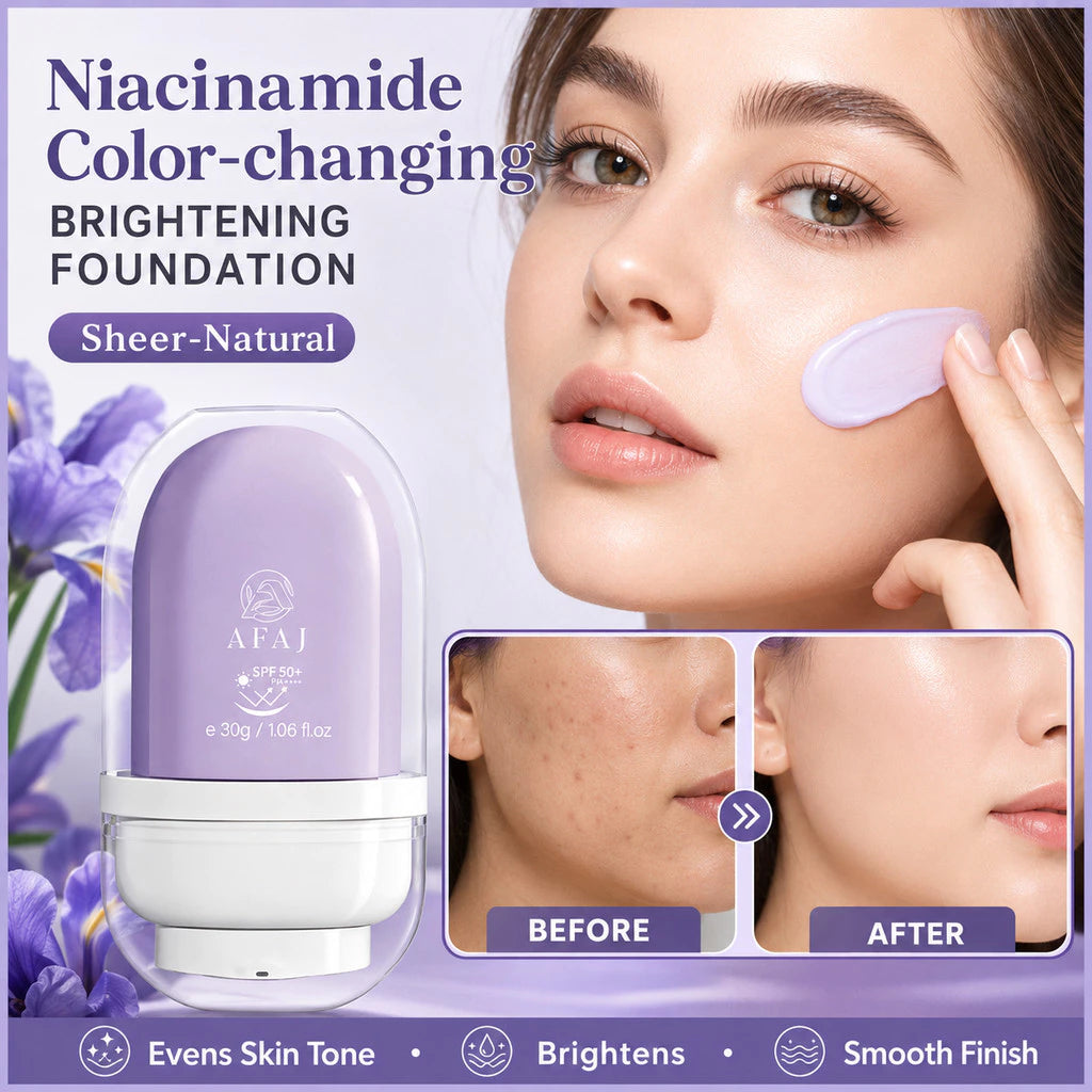 AFAJ Niacinamide Color Changing Foundation SPF50+ PA+++