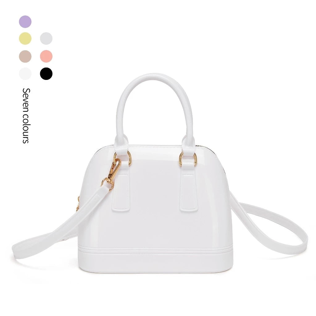 Shell Style Jelly Sling Bag