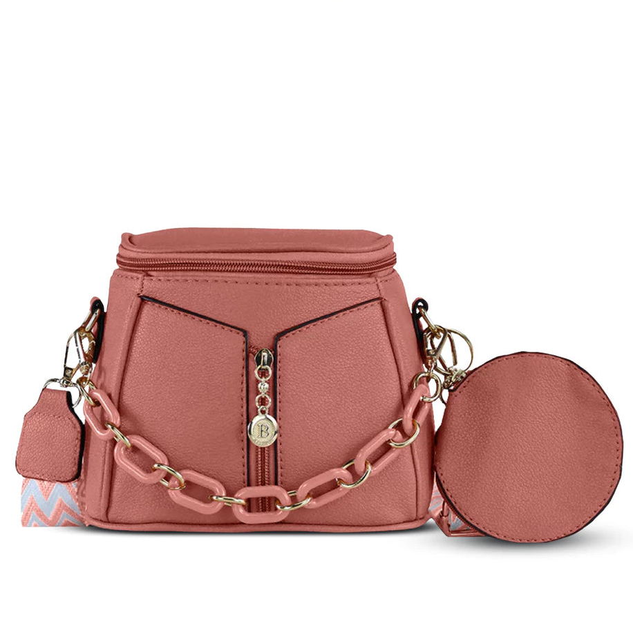 2in1 Cylindrical Bag with Wallet