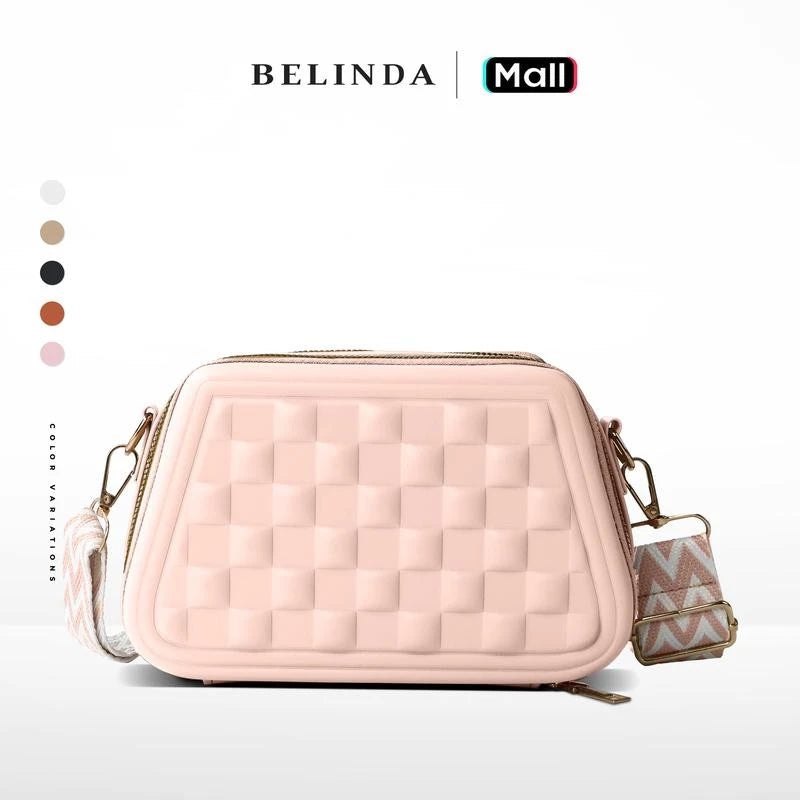 BELINDA High-end Ladies Leather Fashion Crossbody Sling Bag