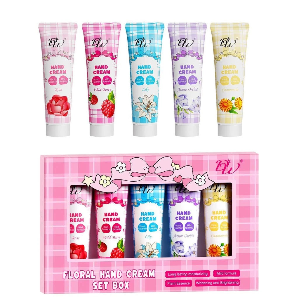 DW 5in1 Floral Moisturizing Hand Cream Set
