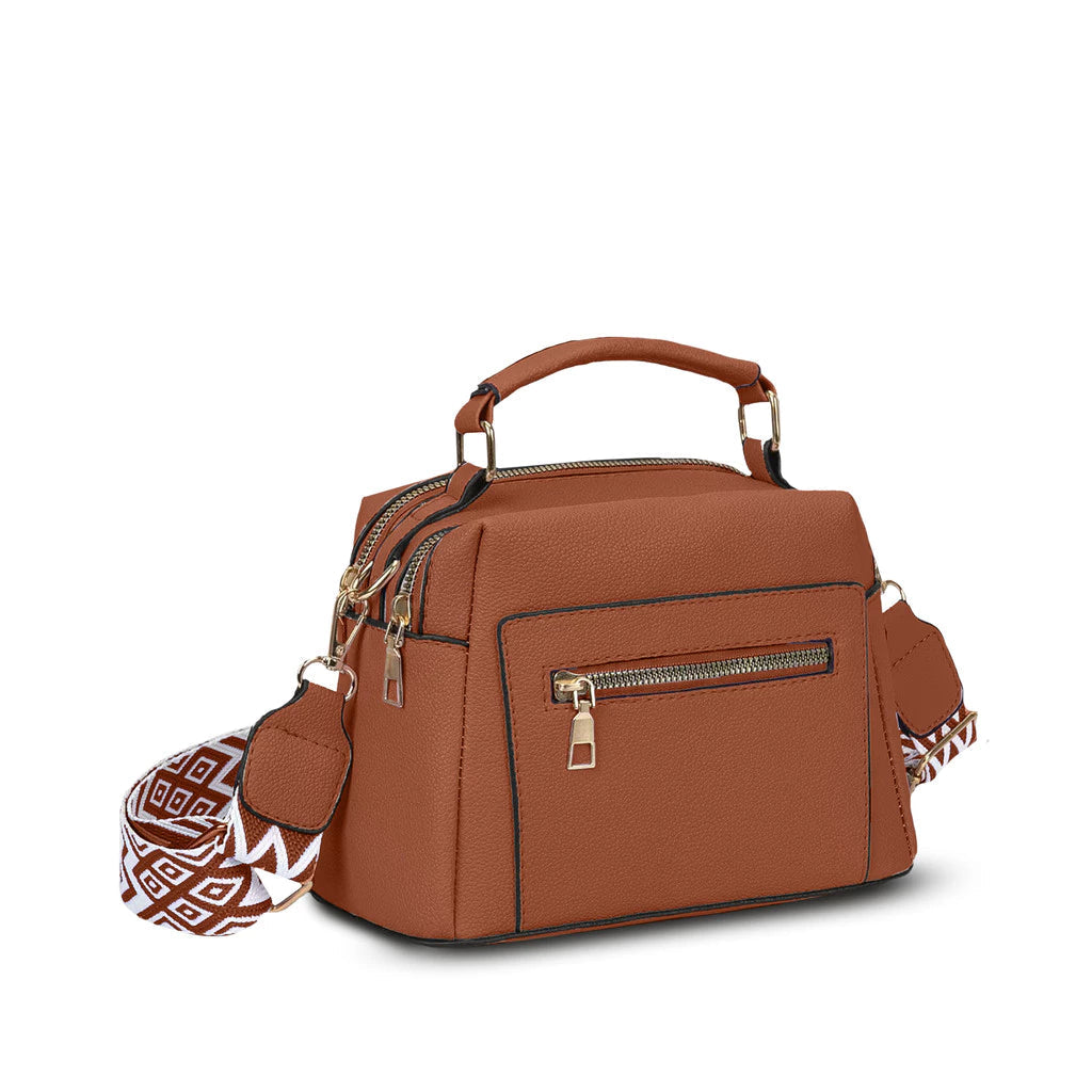 Wide-Strap Premium Sling Bag