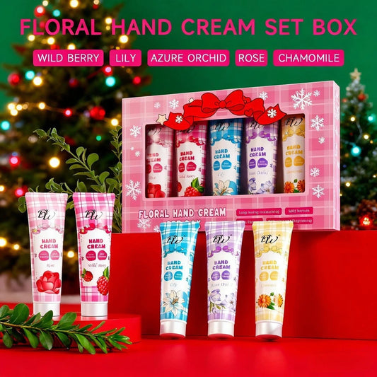 DW 5in1 Floral Moisturizing Hand Cream Set