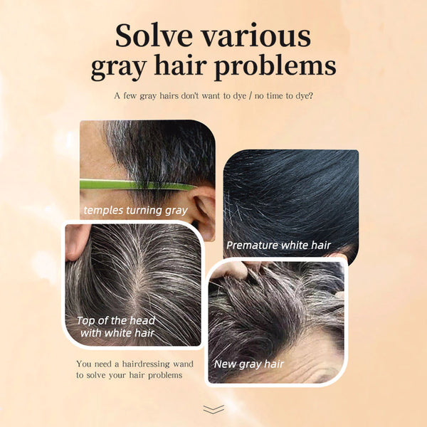 TEN TWENTY Plant-Based Aromatic convenient Hair Dye Comb