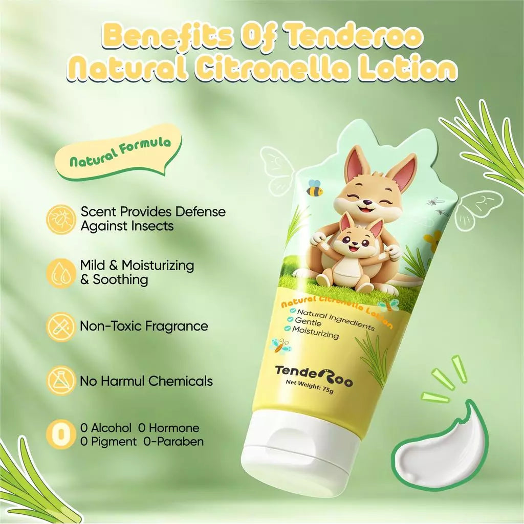 Tenderoo Natural Citronella Kids Lotion