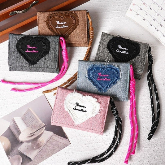 Forever Sunshine Denim Wallet