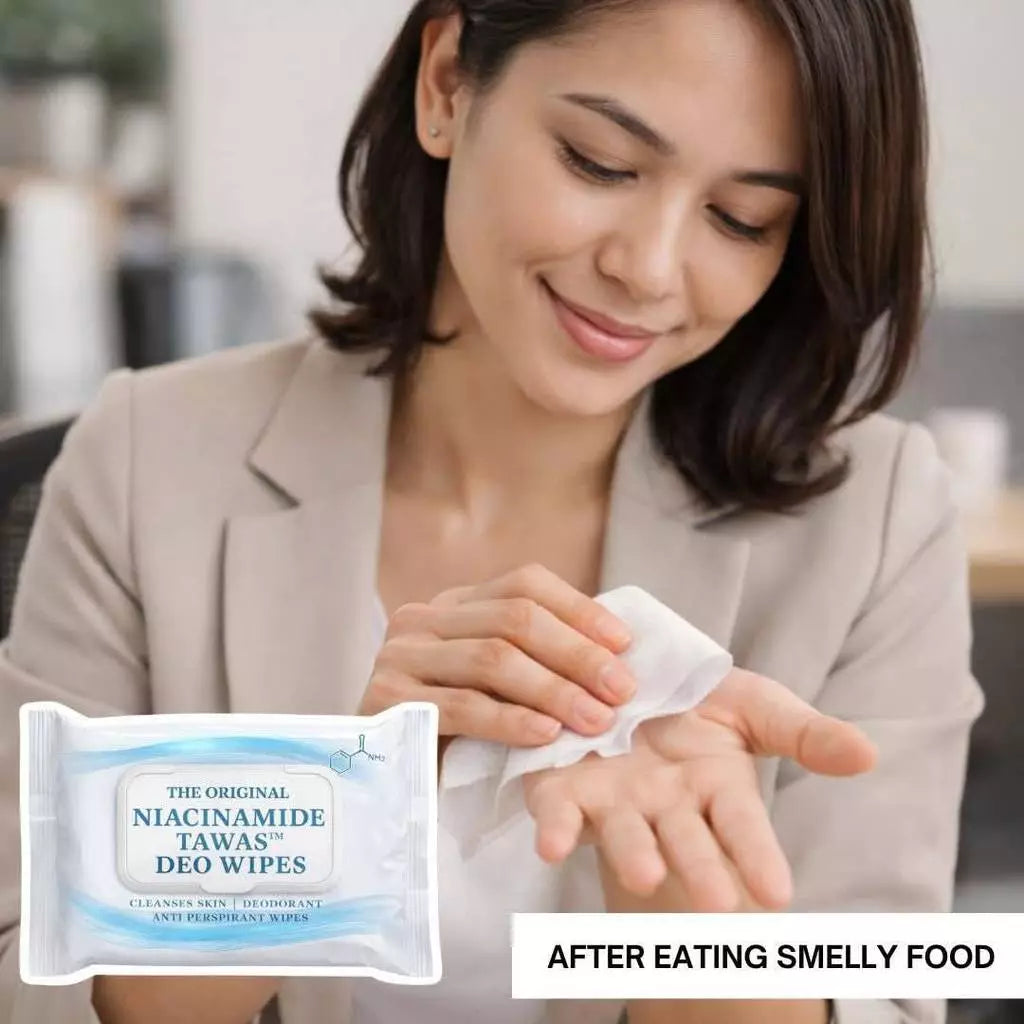 The Original Niacinamide Tawas Deo Wipes