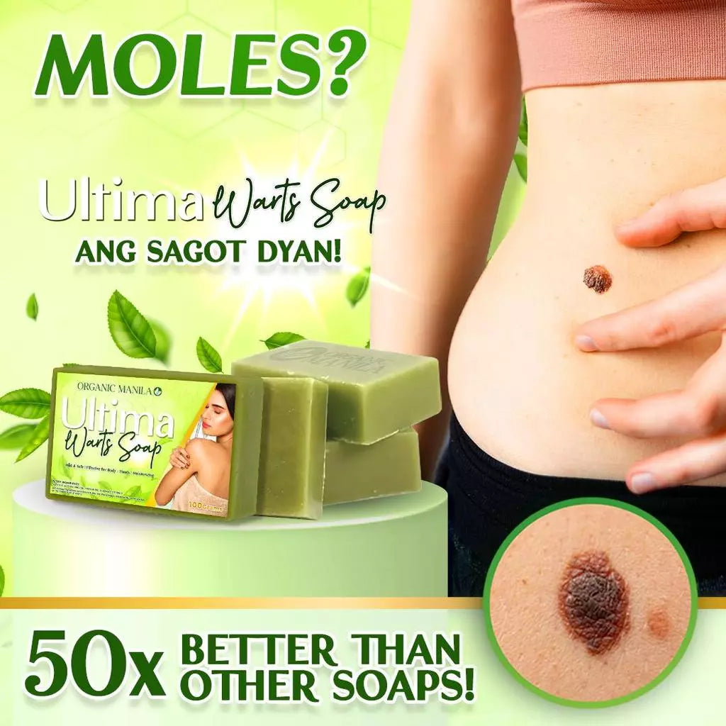ORGANIC MANILA Ultima Warts Soap 100g