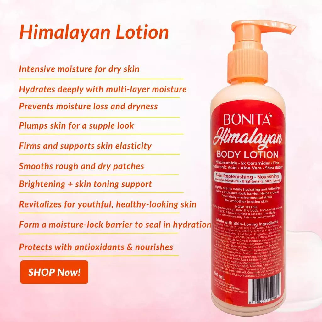 BONITA Himalayan Moisturizing Body Lotion 250ml