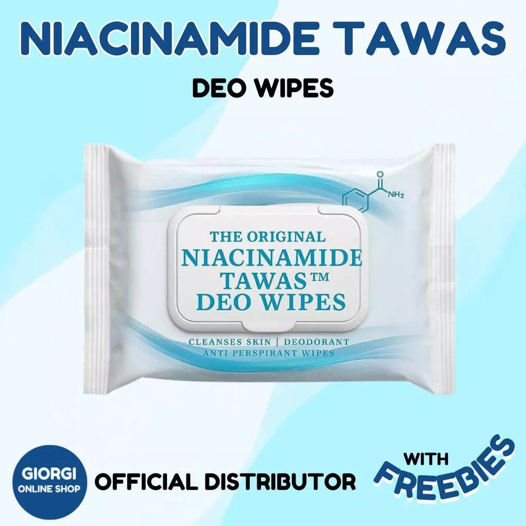 The Original Niacinamide Tawas Deo Wipes