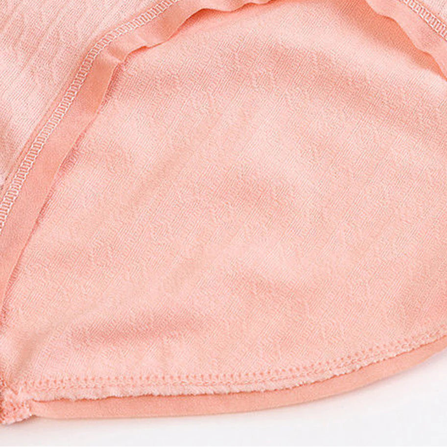 5PCS Antibacterial Hip Lifting Stretch Panty Bow Design